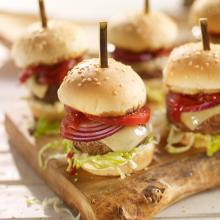 Classic Slider with Emmental Cheese