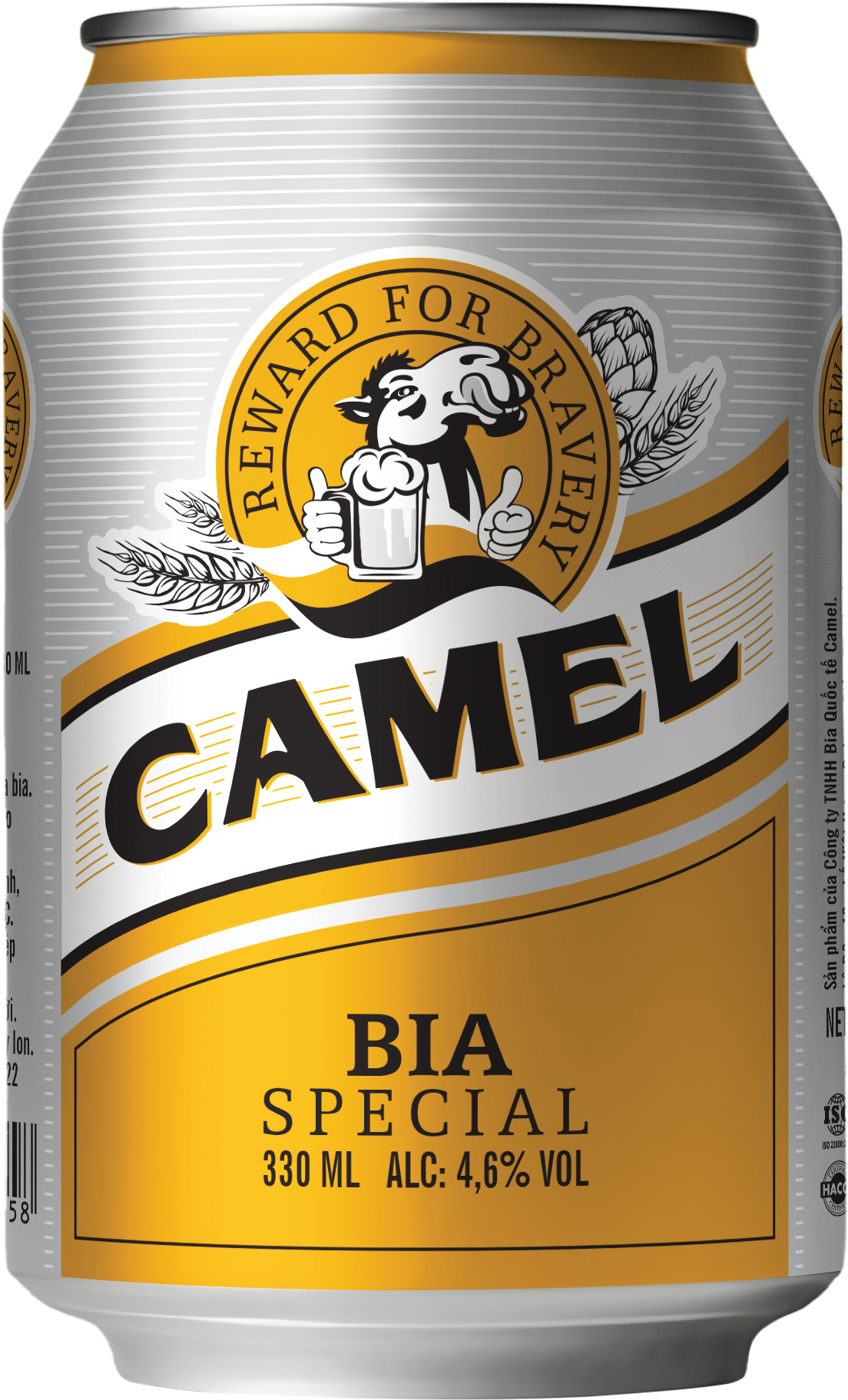 Camel Beer Mockup Gold 330 ml Matt 02