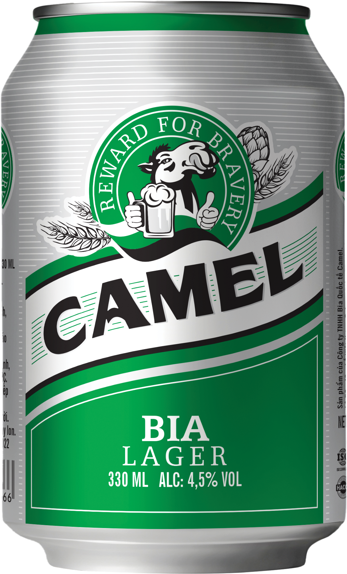 Camel Beer Mockup Green 330 ml Matt 02